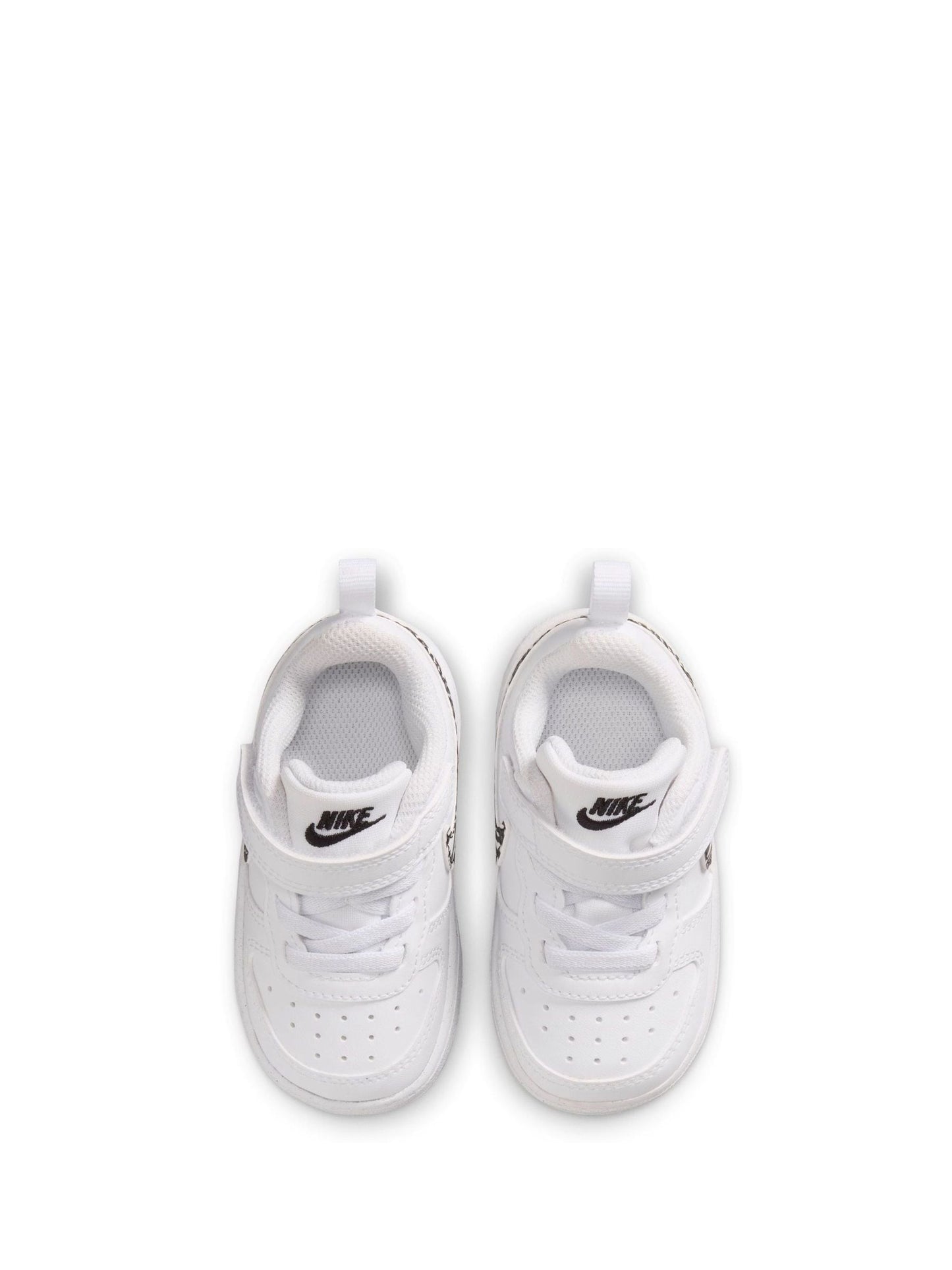 Nike White Zebra Animal Infant Court Borough Low Recraft Trainers image 4