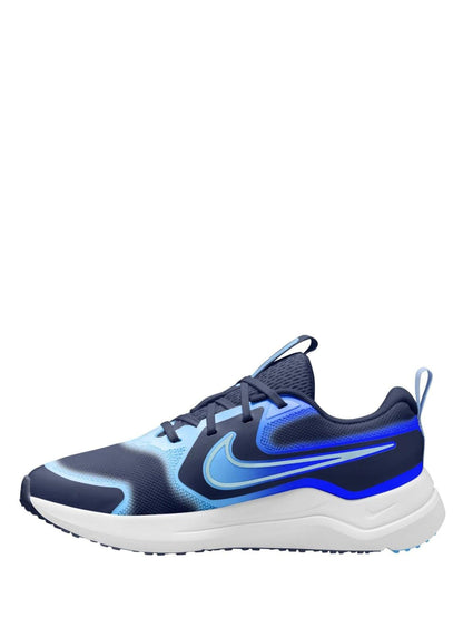 Nike Navy Racer Blue Youth Cosmic Runner Trainers image 2
