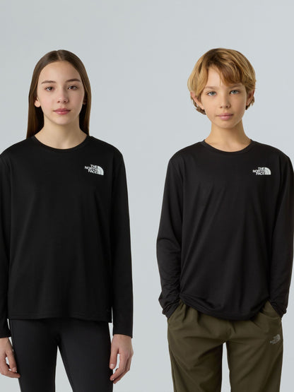 Dsiney Kidz - The North Face Black 24/7 Long Sleeve Tech T-Shirt image 1