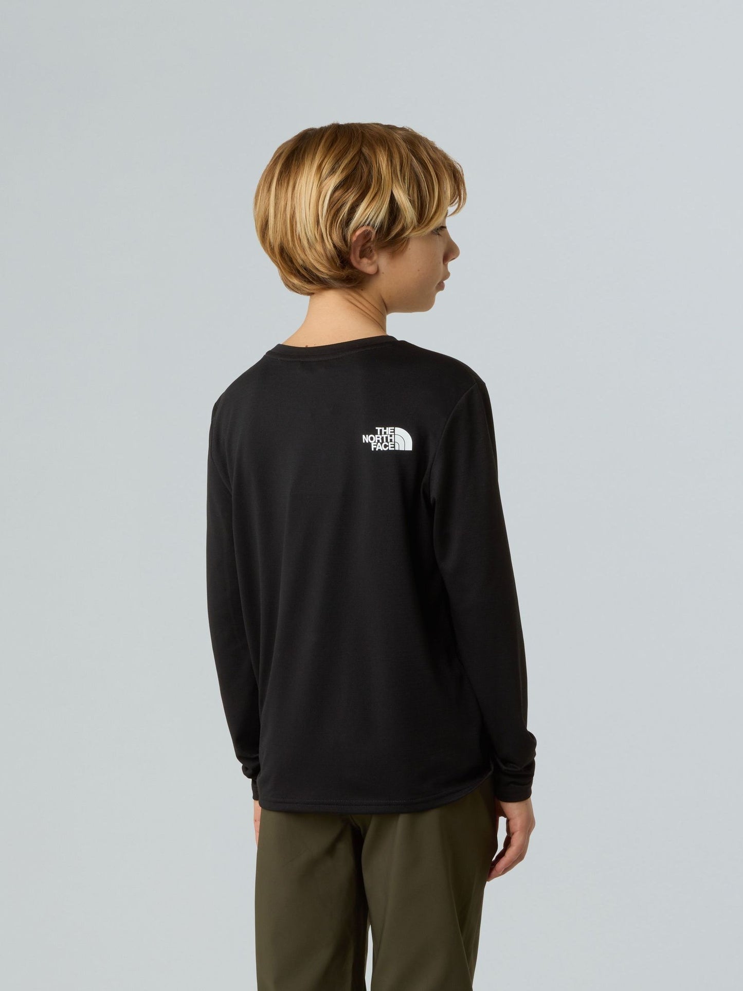 Dsiney Kidz - The North Face Black 24/7 Long Sleeve Tech T-Shirt image 2