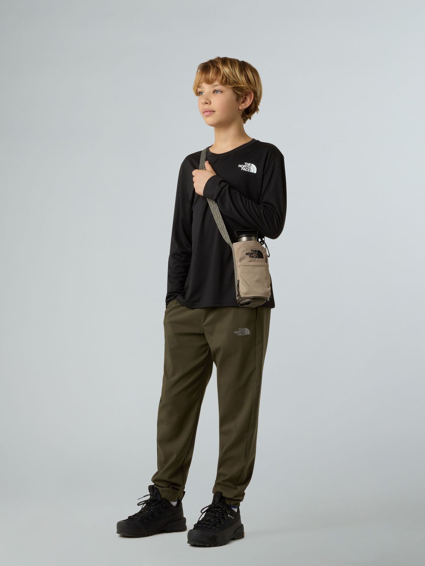Dsiney Kidz - The North Face Black 24/7 Long Sleeve Tech T-Shirt image 3
