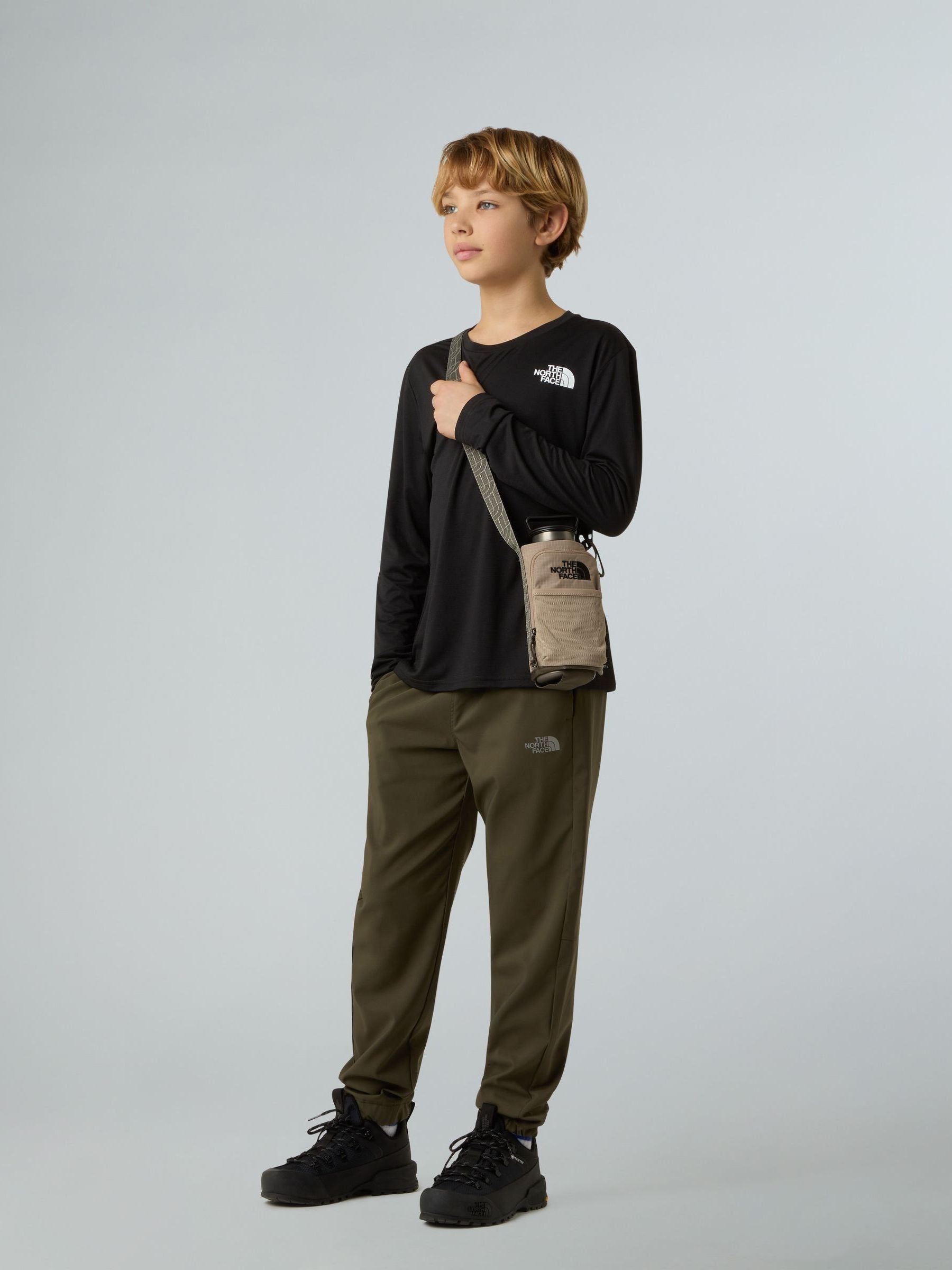 Dsiney Kidz - The North Face Black 24/7 Long Sleeve Tech T-Shirt image 3