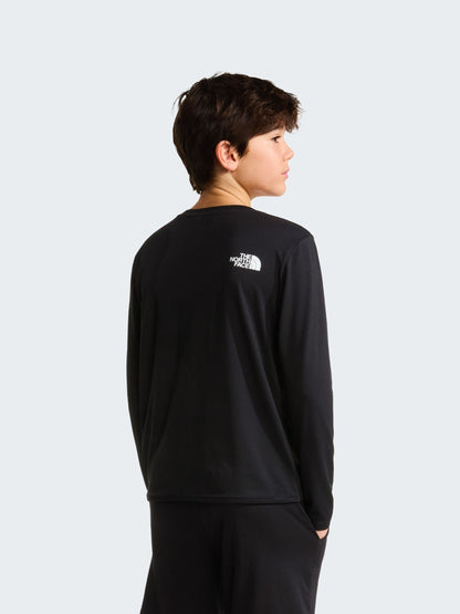 Dsiney Kidz - The North Face Black 24/7 Long Sleeve Tech T-Shirt image 4