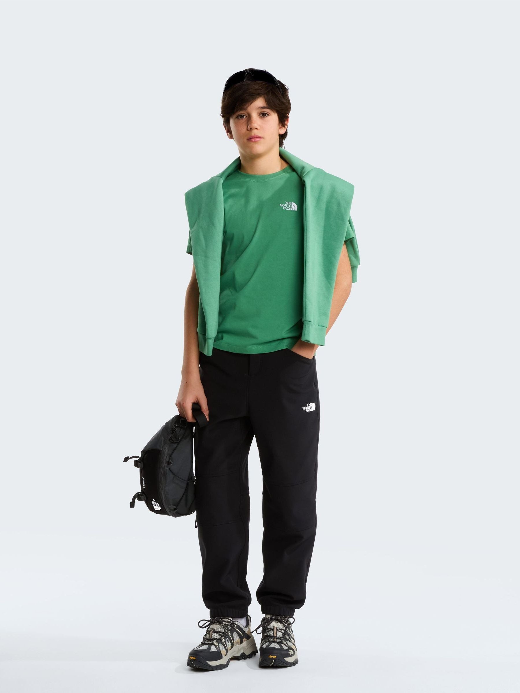 Dsiney Kidz - The North Face Green Teen Evolution Simple Dome T-Shirt image 2