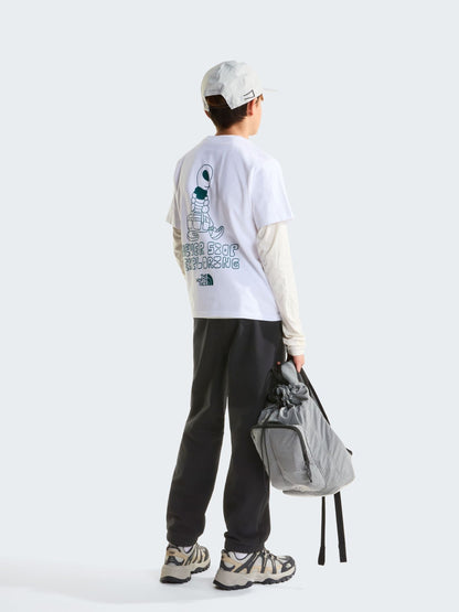 Dsiney Kidz - The North Face White Teen Alien Back Graphic T-Shirt image 3