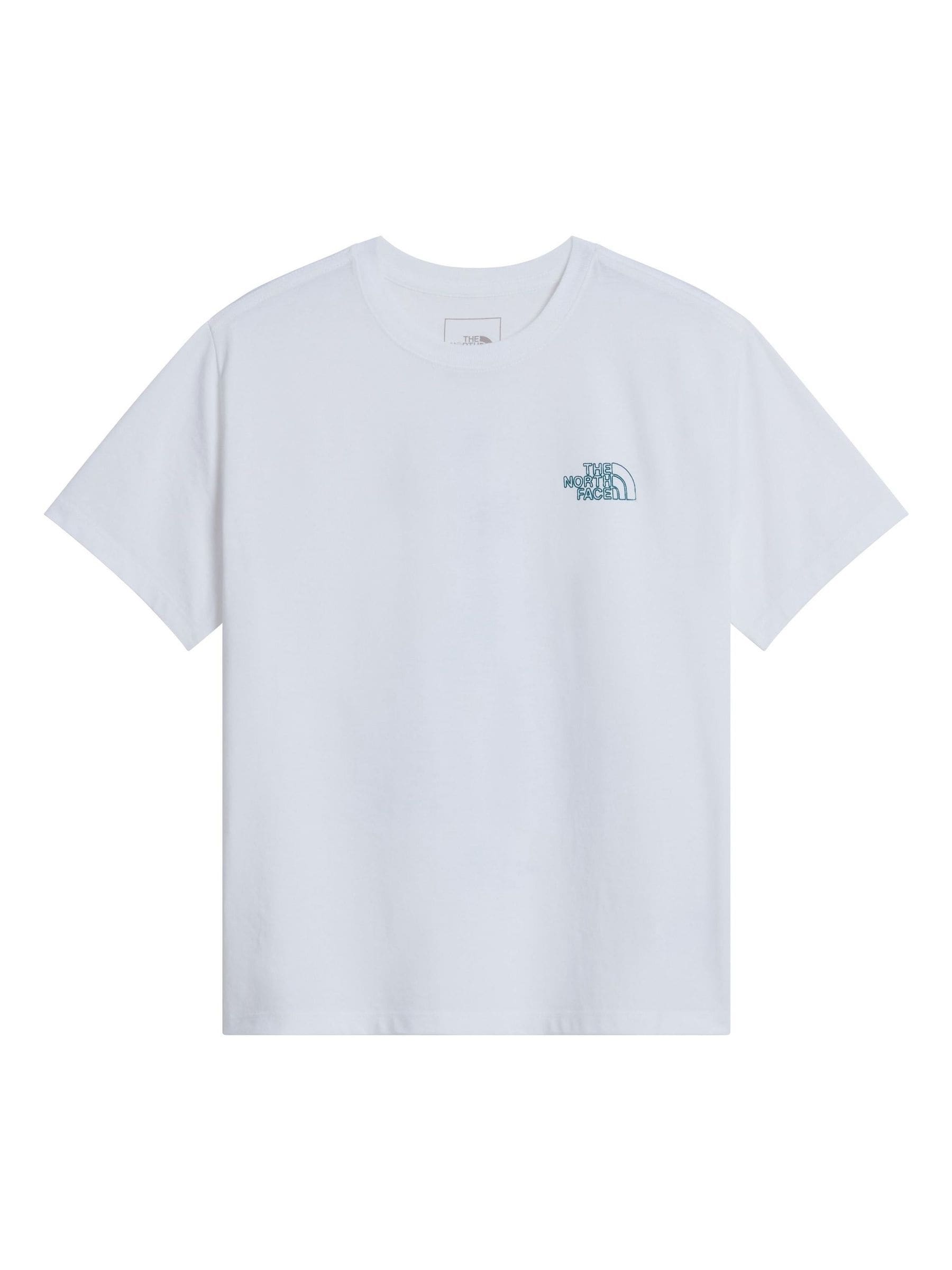 Dsiney Kidz - The North Face White Teen Alien Back Graphic T-Shirt image 5