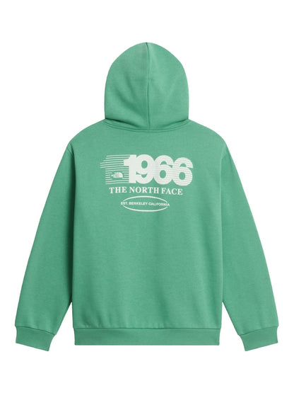 Dsiney Kidz - The North Face Green Teen Track Relaxed Graphic Hoodie image 5