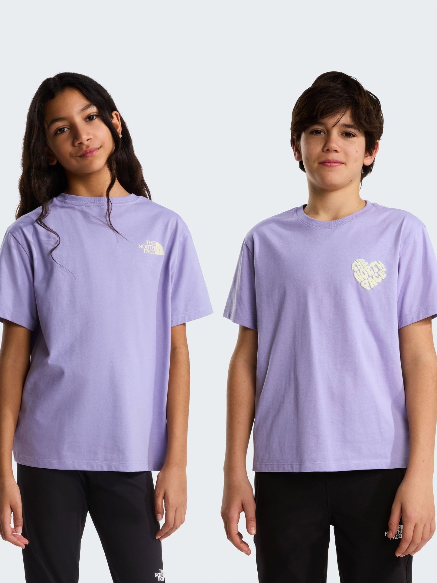 Dsiney Kidz - The North Face Purple Teen Proud Graphic Relaxed T-Shirt image 2