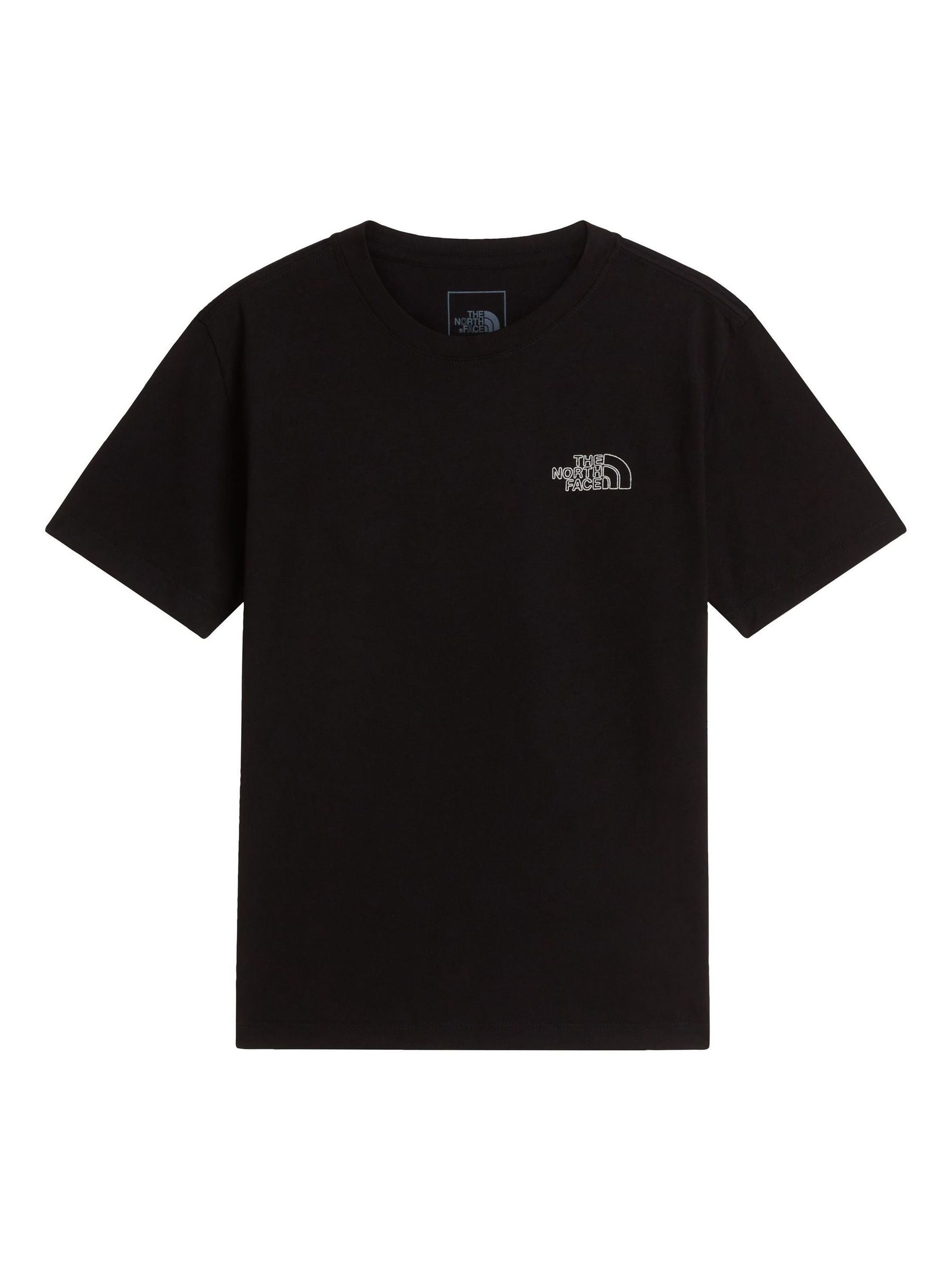 Dsiney Kidz - The North Face Black Teen Alien Back Graphic T-Shirt image 4