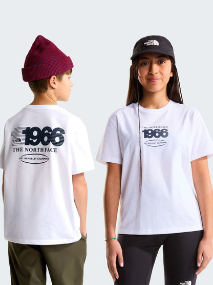 Dsiney Kidz - The North Face White Teen Track Relaxed Graphic T-Shirt image 2