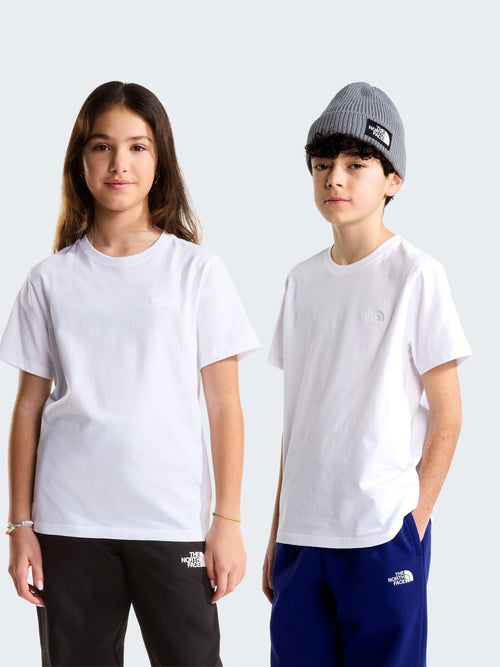 Dsiney Kidz - The North Face White Teen Evolution Simple Dome T-Shirt image 1