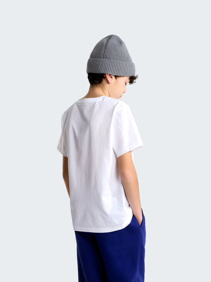 Dsiney Kidz - The North Face White Teen Evolution Simple Dome T-Shirt image 3