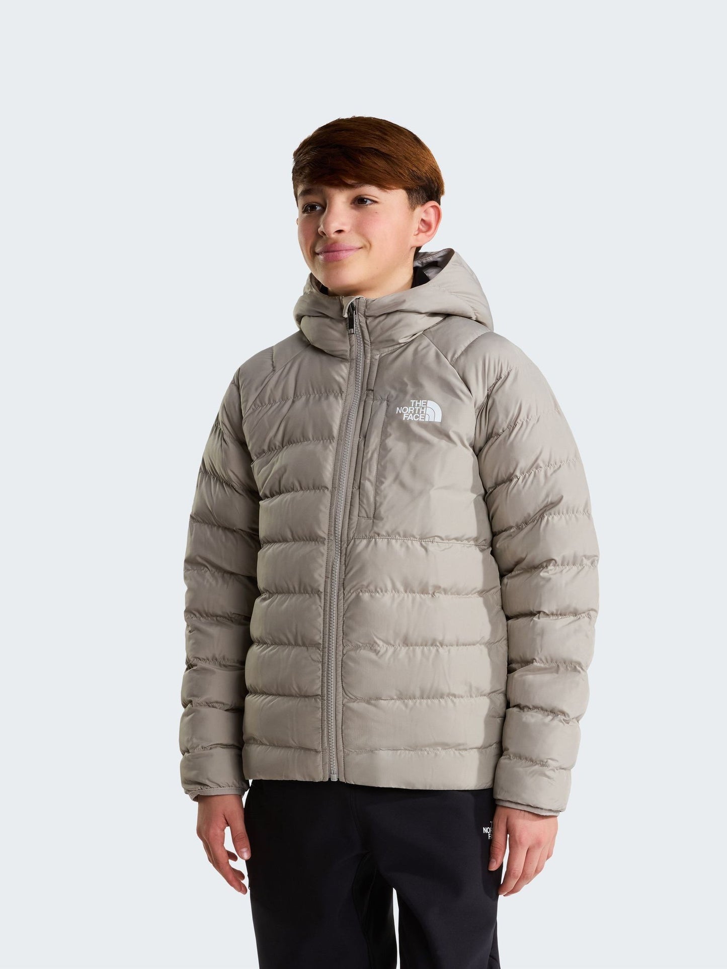 Dsiney Kidz - The North Face Grey Reversible Perrito Hooded Puffer Jacket image 1