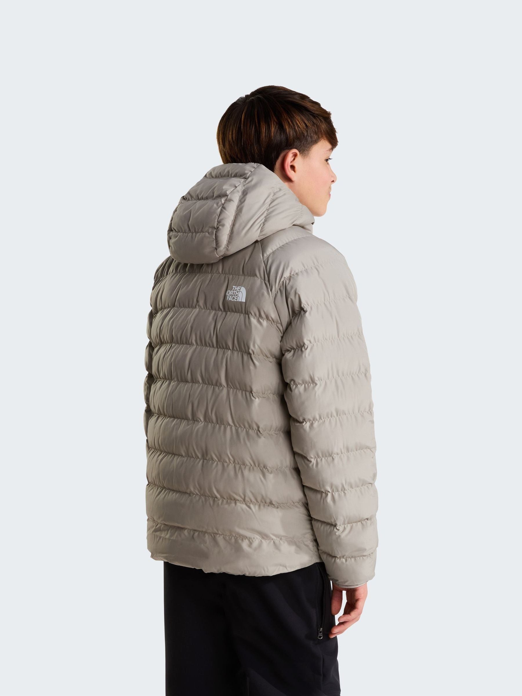 Dsiney Kidz - The North Face Grey Reversible Perrito Hooded Puffer Jacket image 4