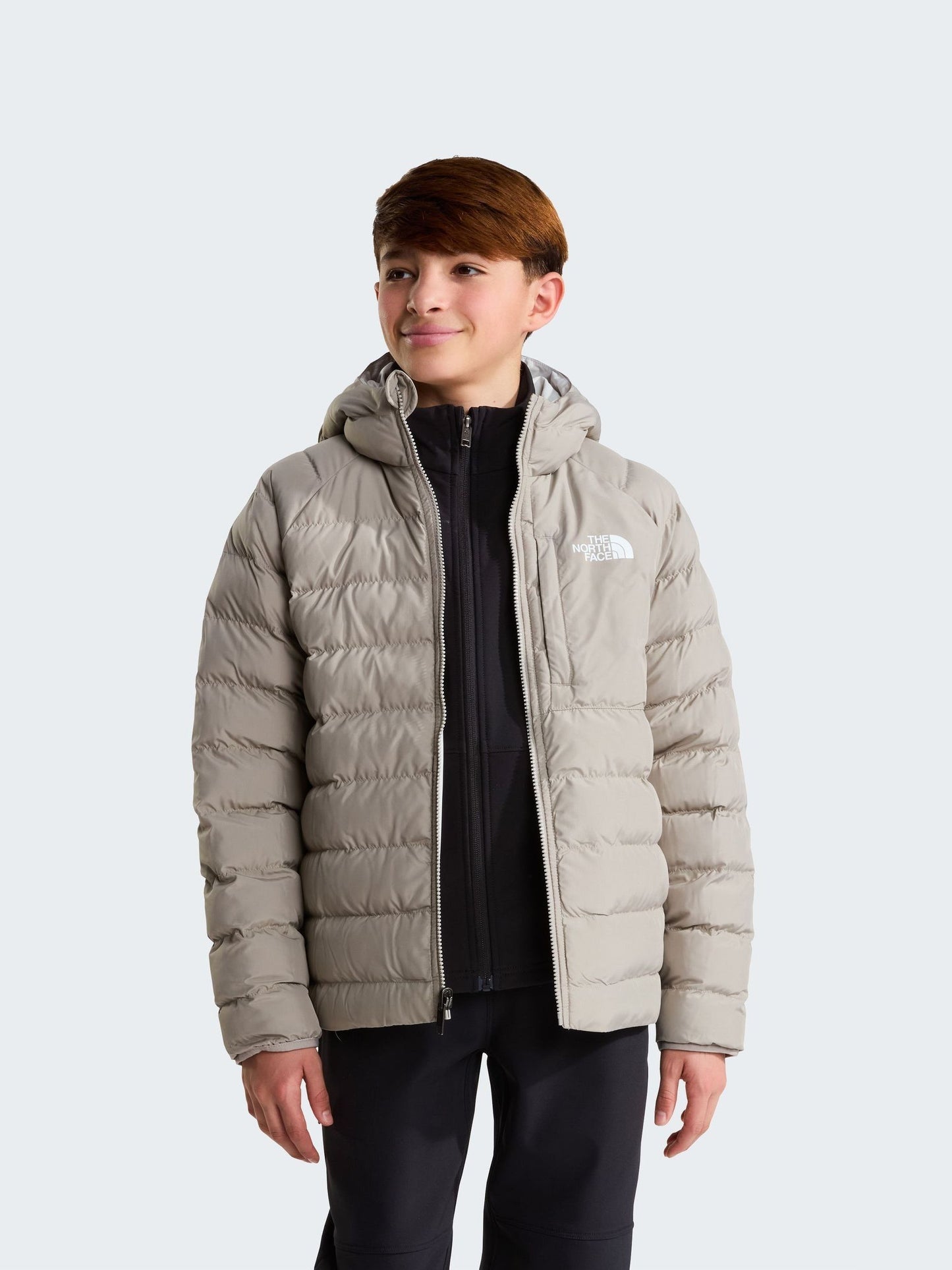 Dsiney Kidz - The North Face Grey Reversible Perrito Hooded Puffer Jacket image 5
