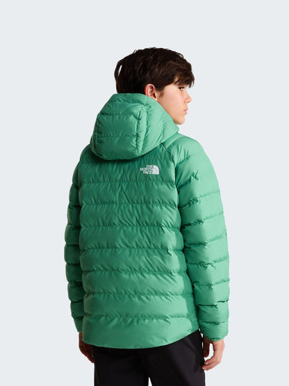 Dsiney Kidz - The North Face Green Reversible Perrito Hooded Puffer Jacket image 4