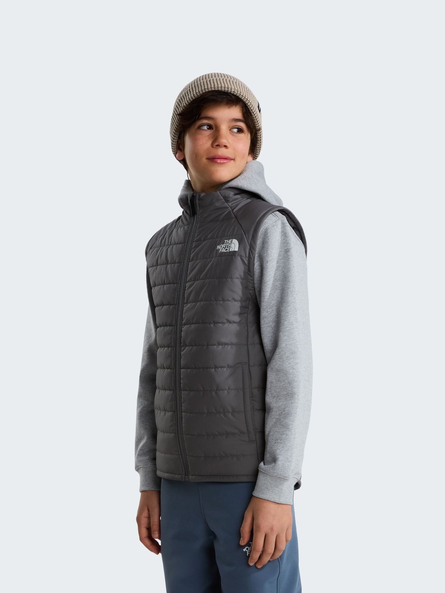 Dsiney Kidz - The North Face Grey Never Stop Puffer Gilet image 1