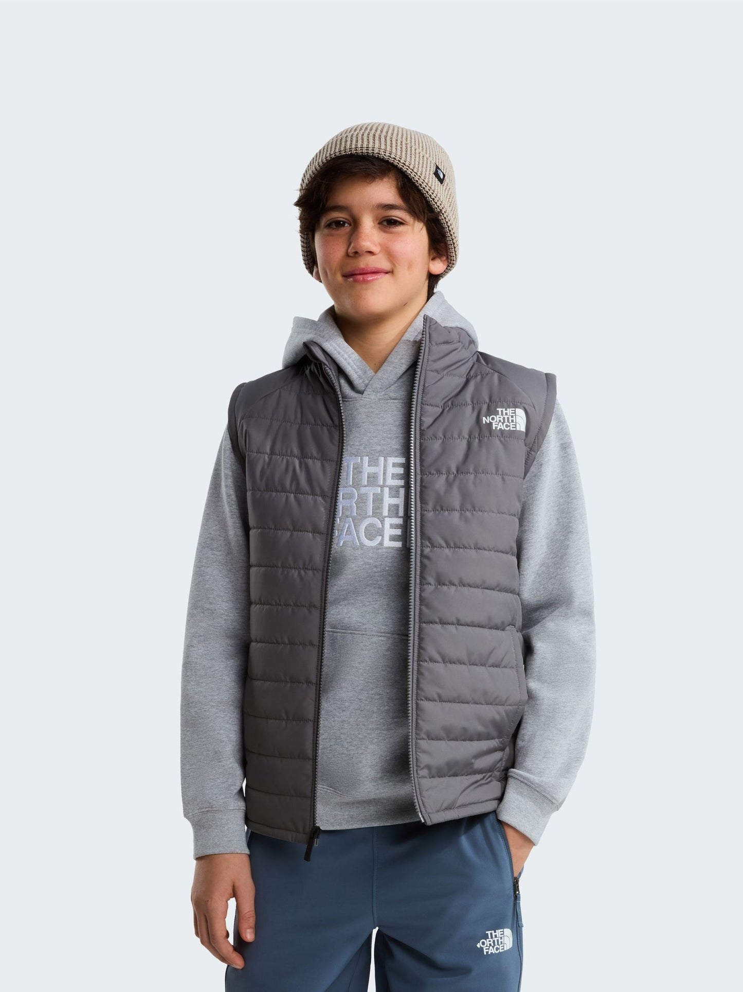 Dsiney Kidz - The North Face Grey Never Stop Puffer Gilet image 4