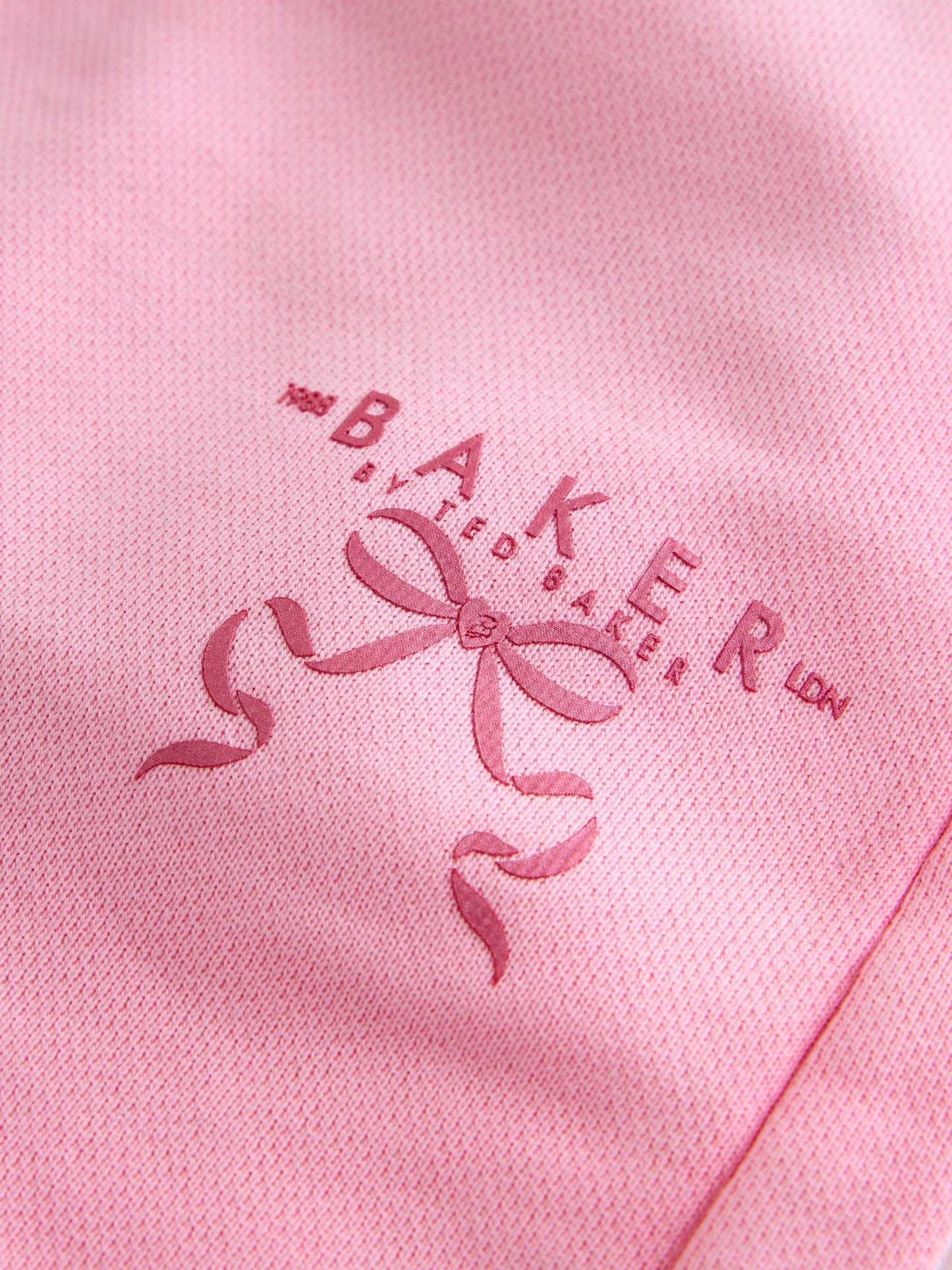 Baker by Ted Baker 2 Piece Acid Wash Bow Graphic T-Shirt & Short Set image 12