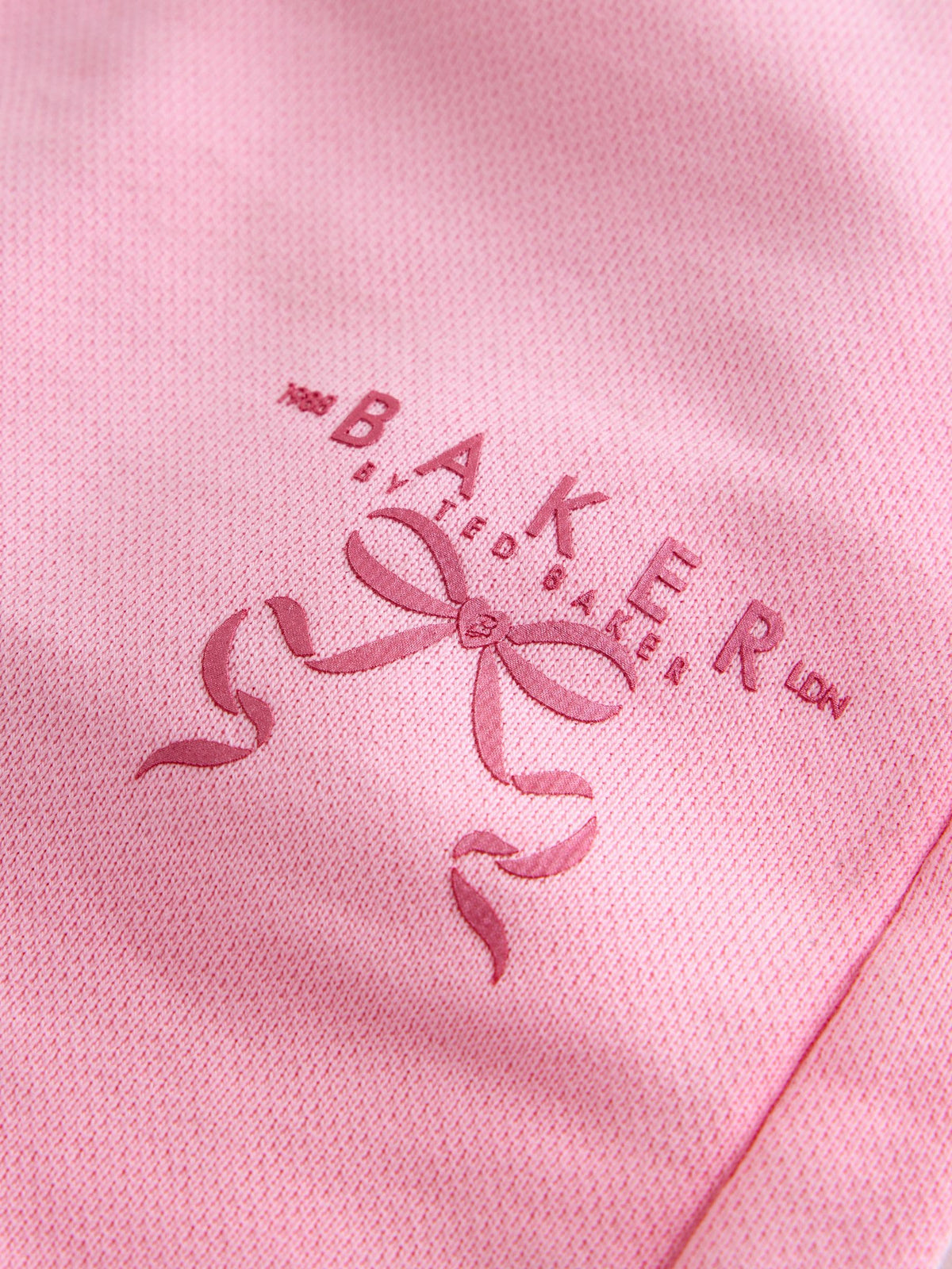 Dsiney Kidz - Baker by Ted Baker 2 Piece Acid Wash Bow Graphic T-Shirt & Short Set image 12
