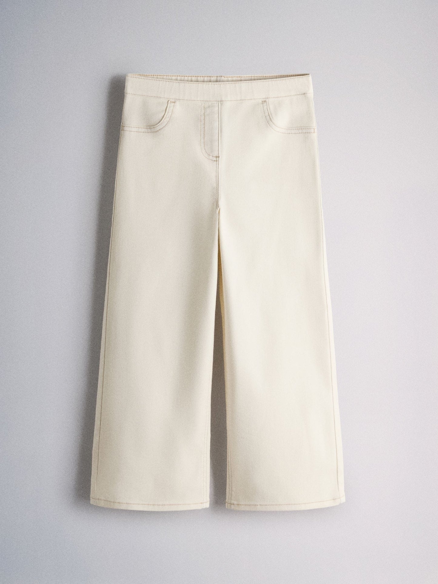 Dsiney Kidz - The Set Wide Leg Pull On Jeggings 3 Pack Pink/Cream image 7