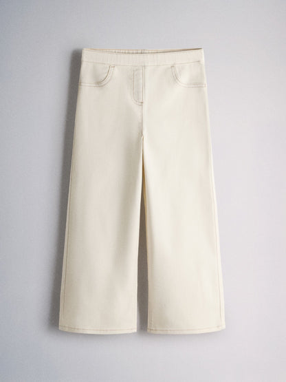 Dsiney Kidz - The Set Wide Leg Pull On Jeggings 3 Pack Pink/Cream image 7