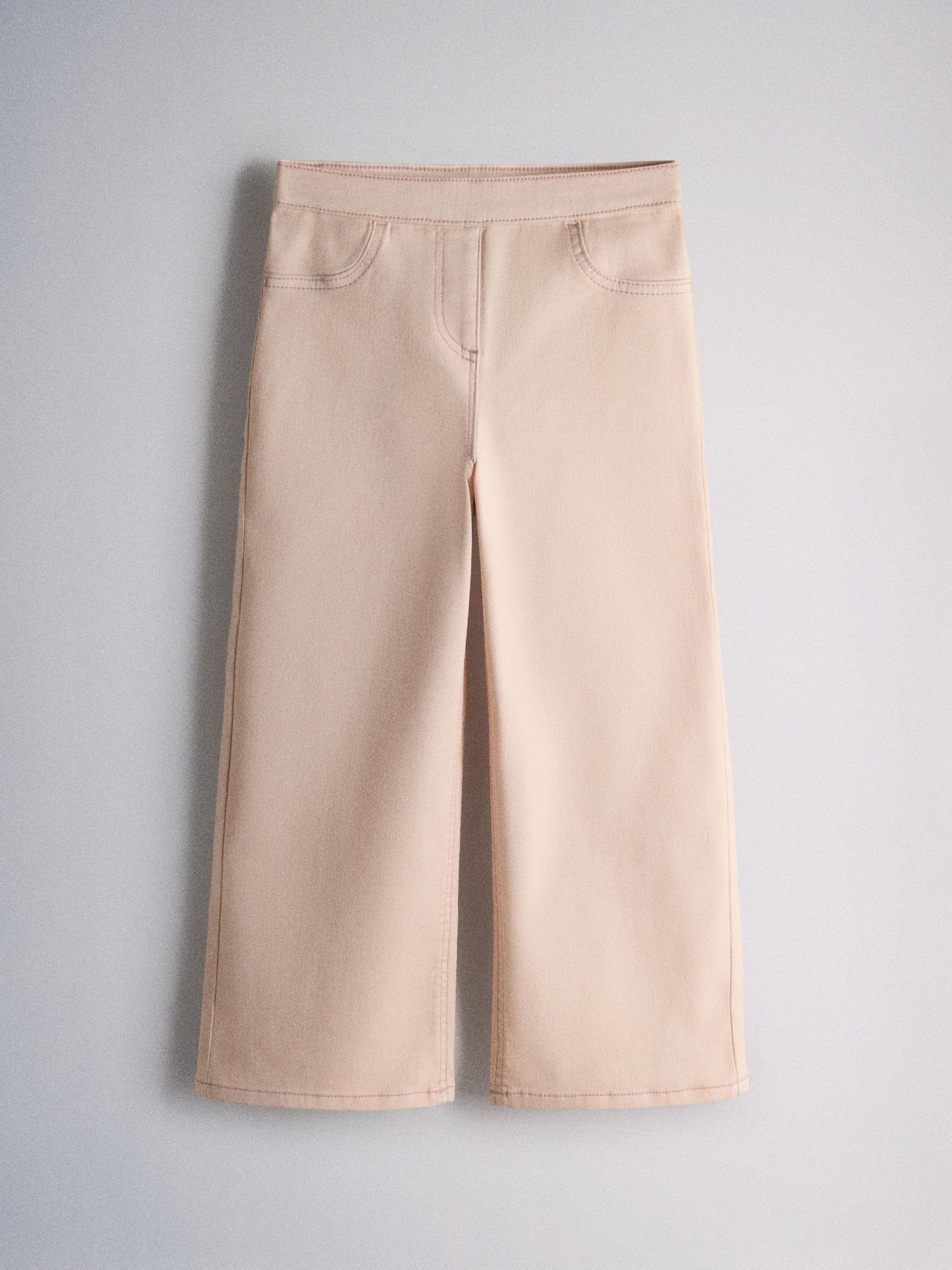 Dsiney Kidz - The Set Wide Leg Pull On Jeggings 3 Pack Pink/Cream image 8