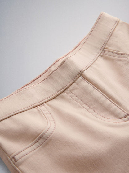 Dsiney Kidz - The Set Wide Leg Pull On Jeggings 3 Pack Pink/Cream image 9