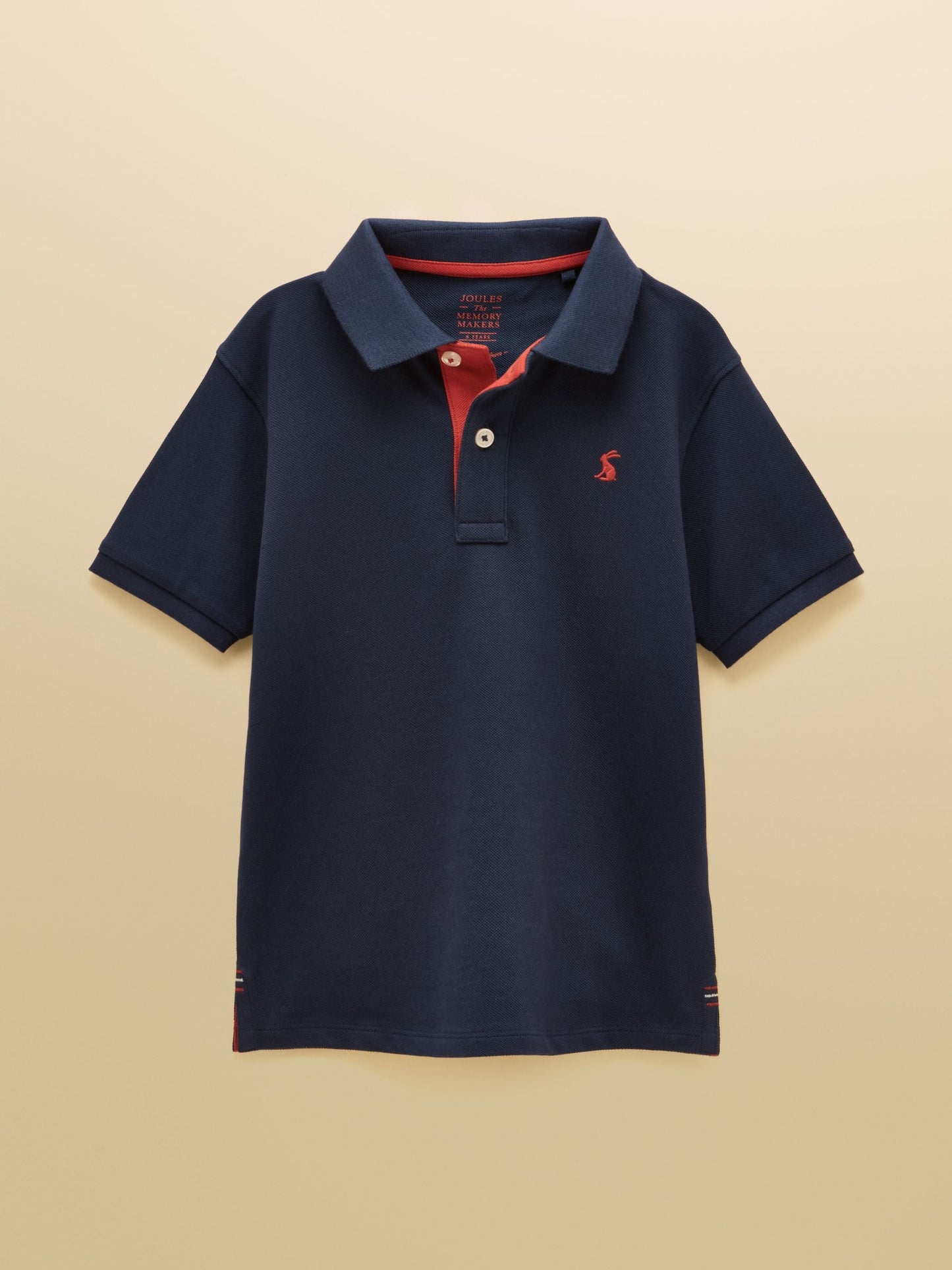 Dsiney Kidz - Joules Boys' Woody Navy Short Sleeve Cotton Polo Shirt image 1