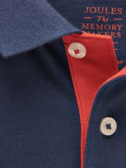 Dsiney Kidz - Joules Boys' Woody Navy Short Sleeve Cotton Polo Shirt image 4