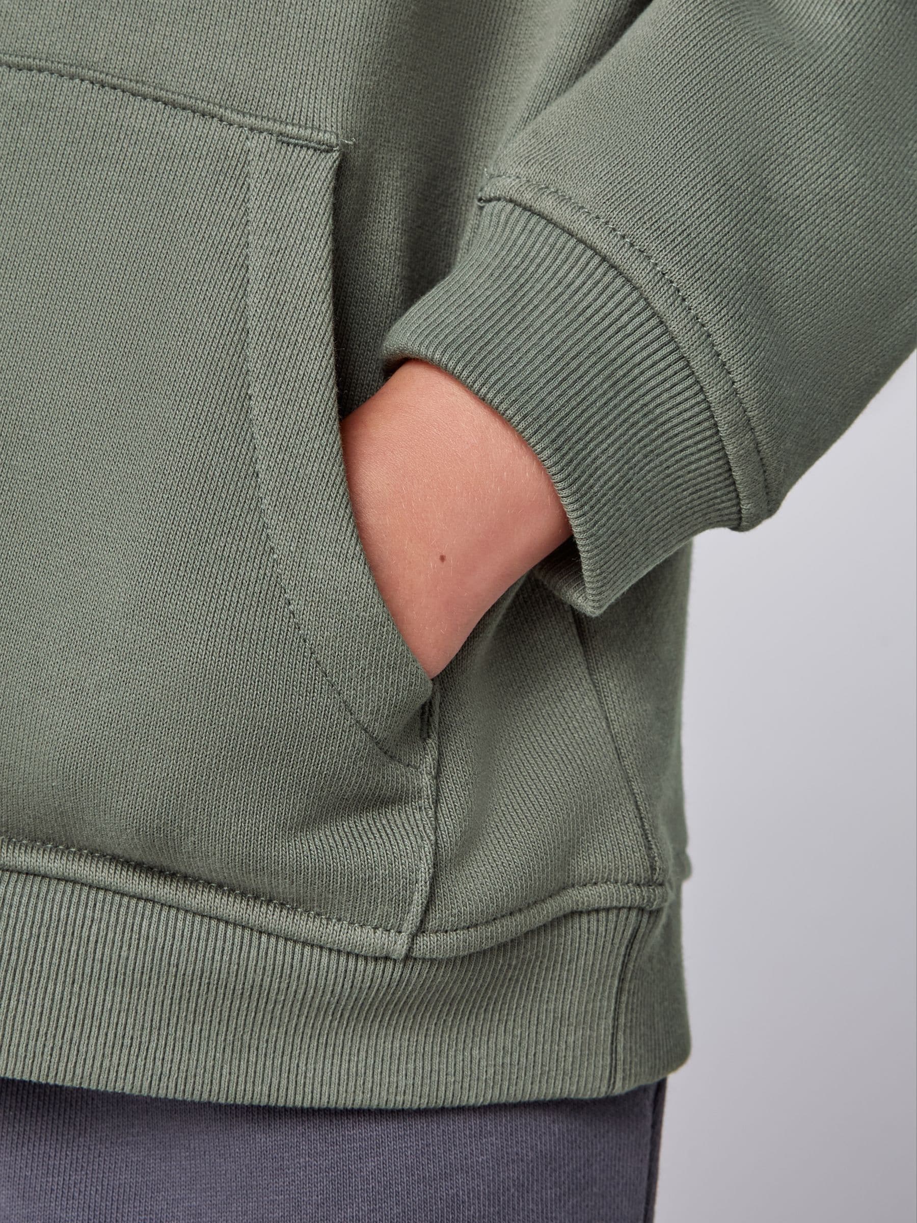 Dsiney Kidz - smALLSAINTS Green Orlando Oversized Pullover Hoodie image 4