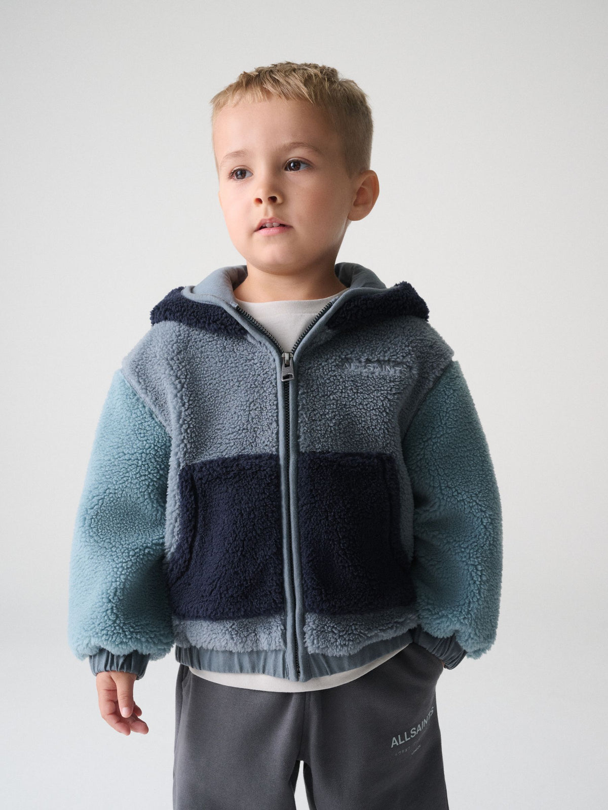 smALLSAINTS Blue Underground Fleece Jacket - image 1