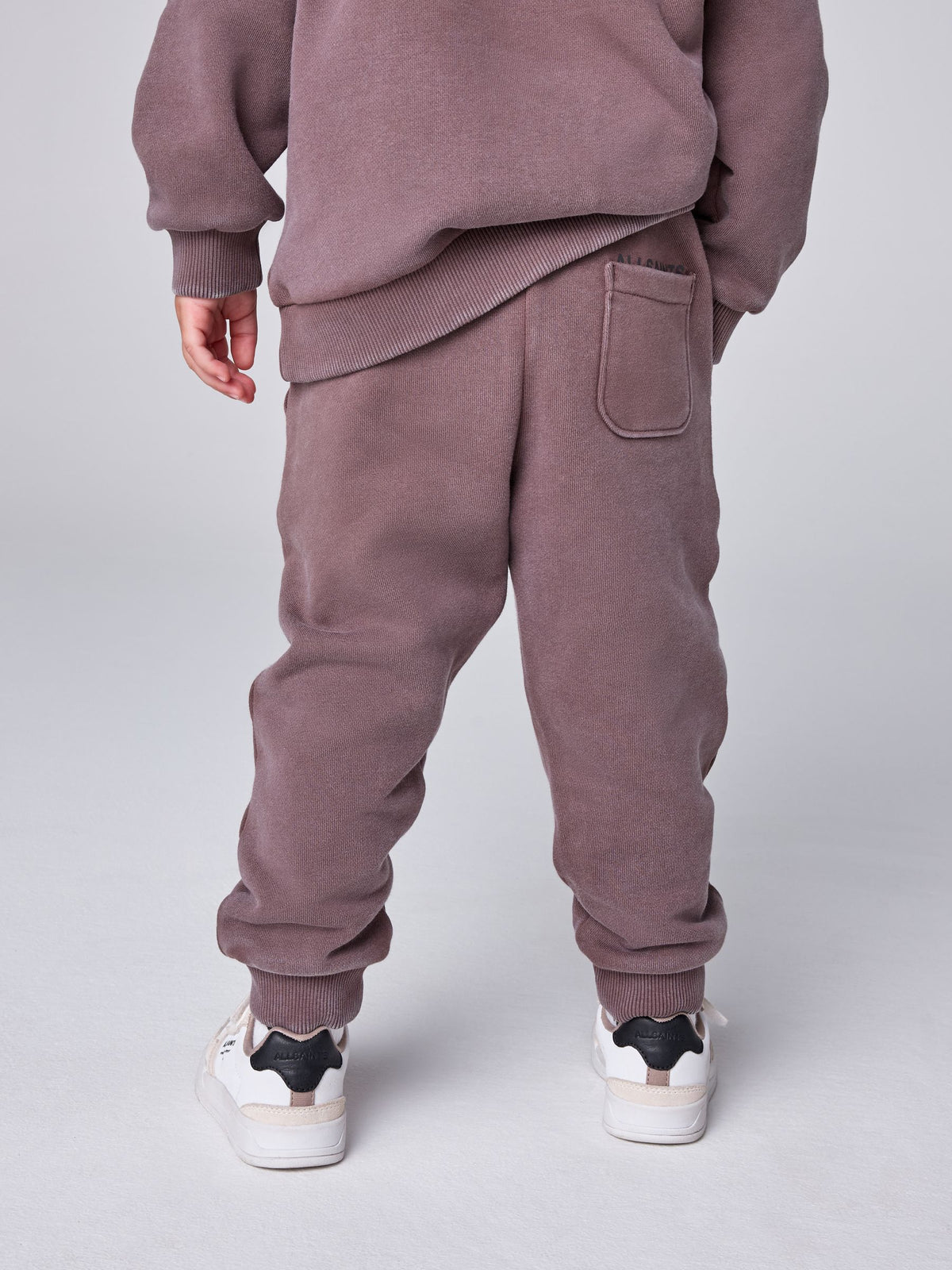 Dsiney Kidz - smALLSAINTS Washed Brown Underground Oversized Sweatshirt and Joggers Set image 4