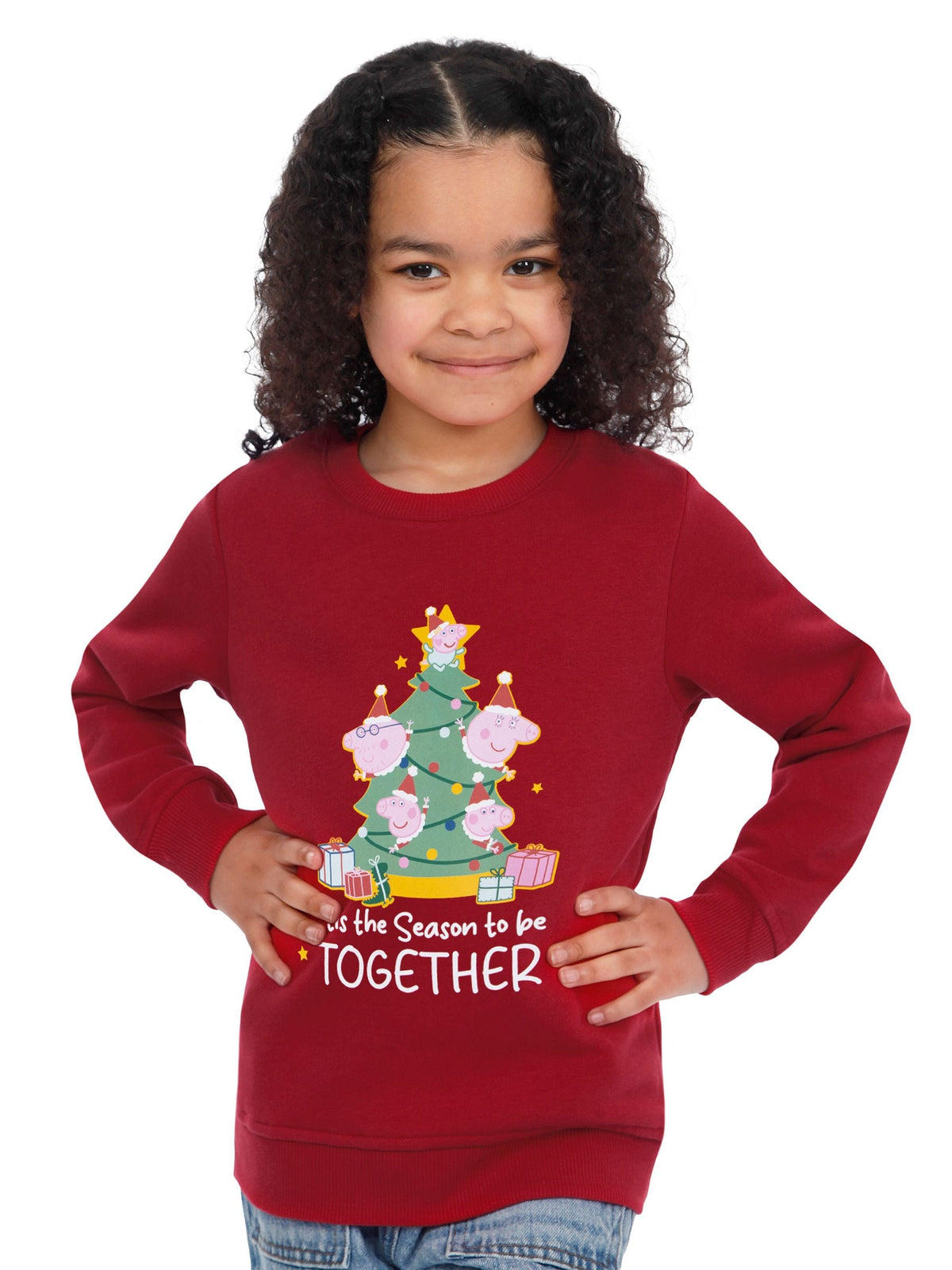 Character Red Peppa Pig Christmas Sweatshirt - image 10