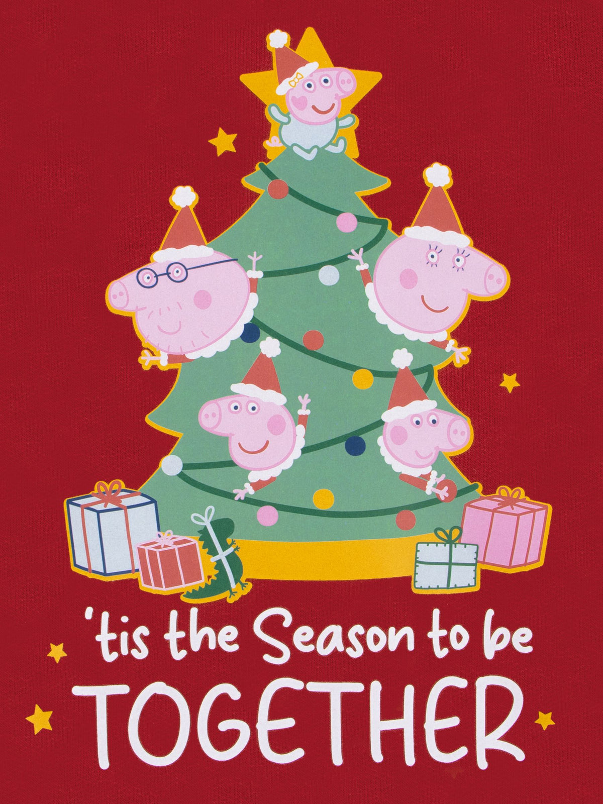 Character Red Peppa Pig Christmas Sweatshirt - image 6