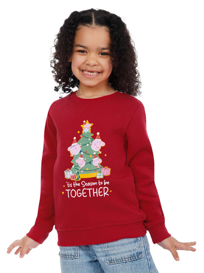 Character Red Peppa Pig Christmas Sweatshirt - image 7