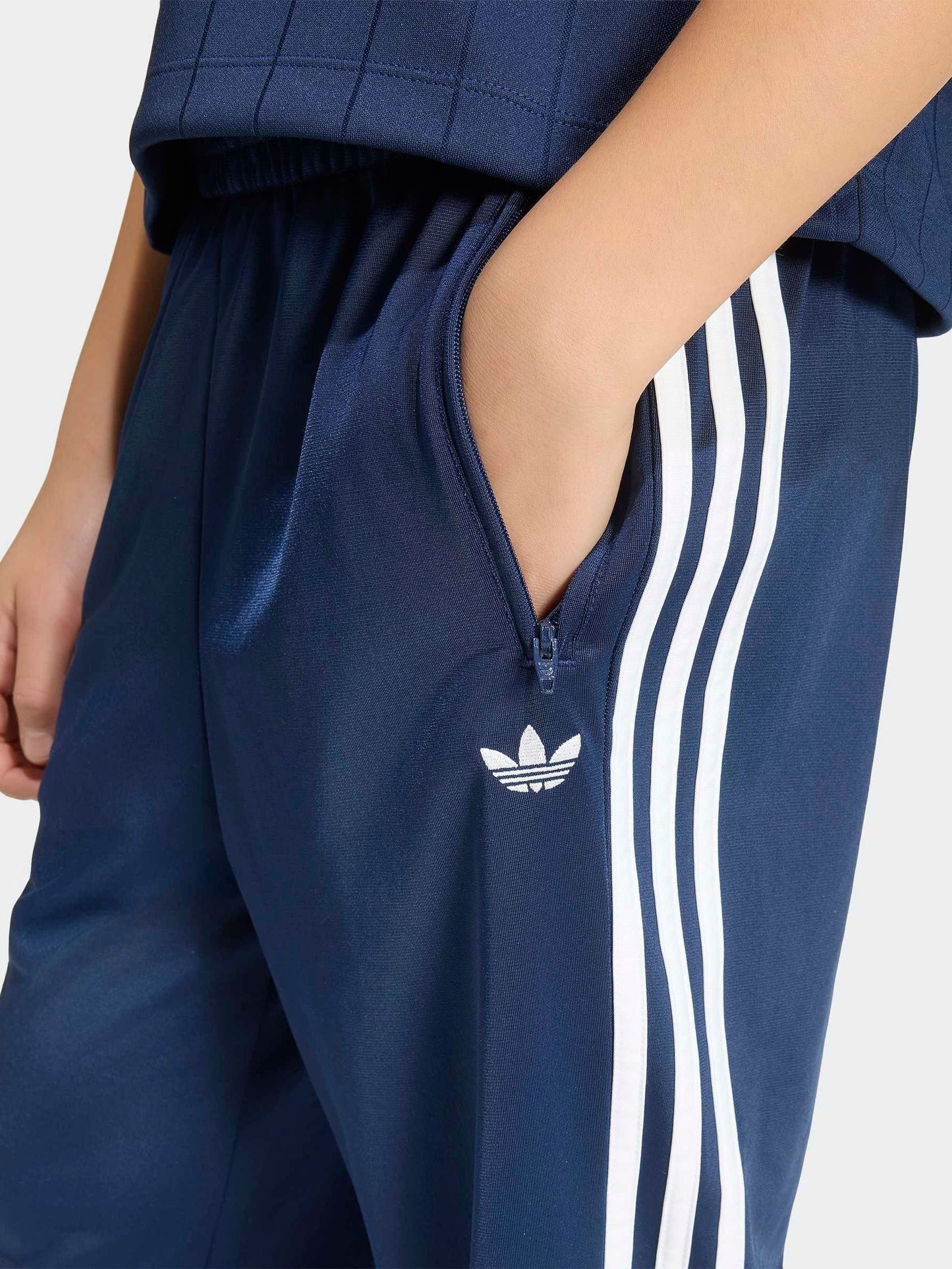 Dsiney Kidz - adidas Originals Navy Blue Firebird Joggers image 5