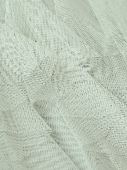 Monsoon Sage Green Nessa Sparkle Collar Waterfall Dress image 4