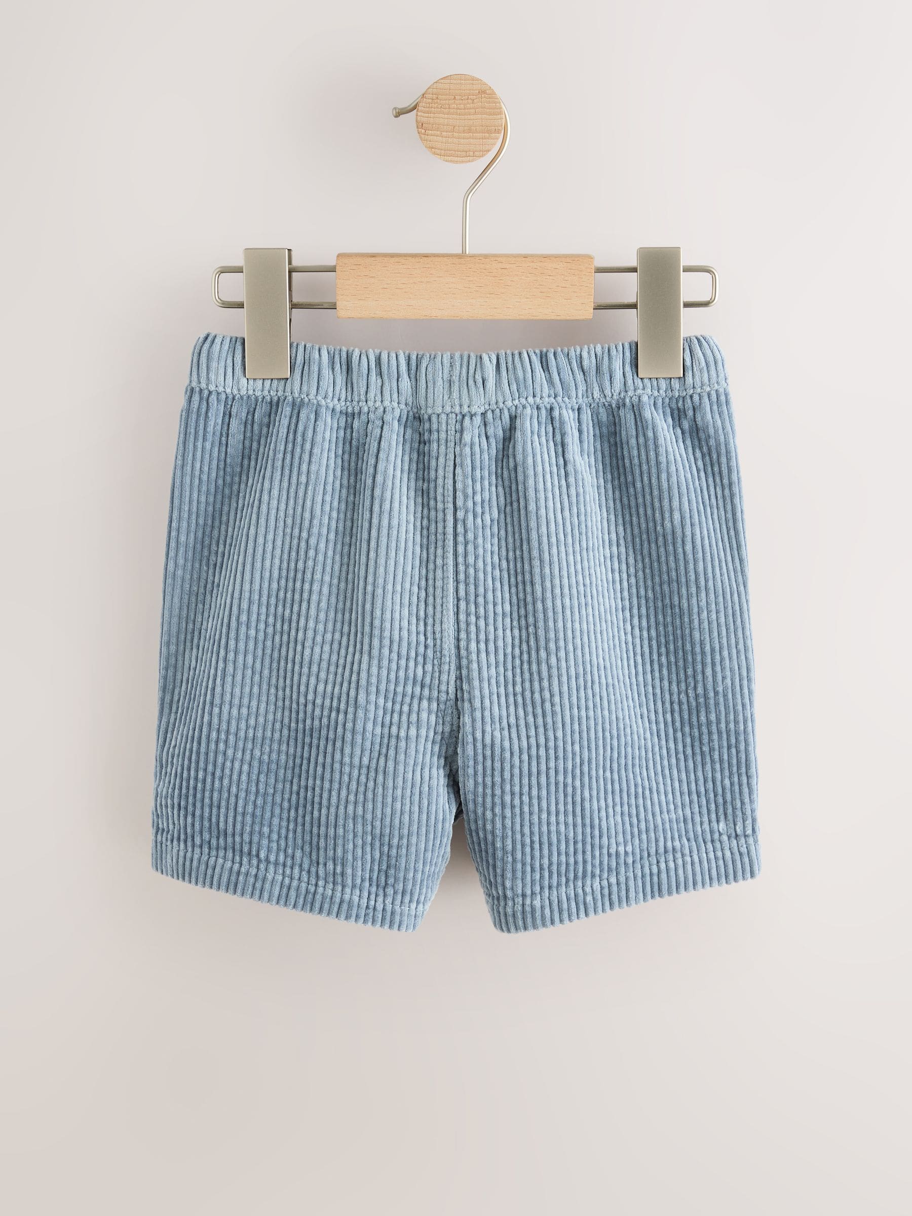 Dsiney Kidz - Mid Blue Corduroy Pull On Shorts (3mths-7yrs) image 6