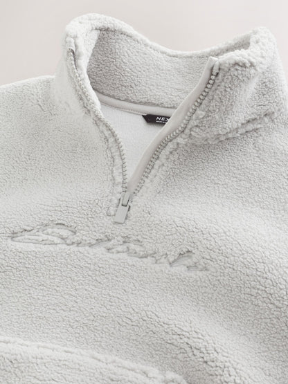Grey Funnel Neck Fleece (3-16yrs) - image 3