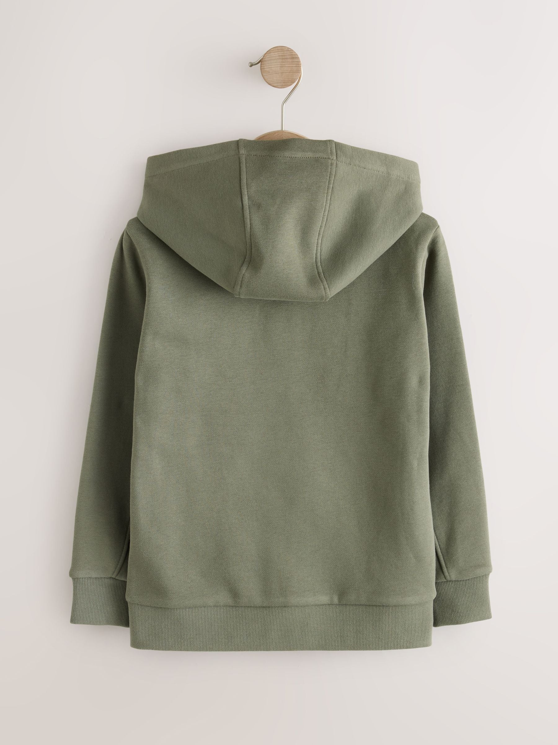 Dsiney Kidz - Khaki Zip Through Sweat Hoodie (3-16yrs) image 2