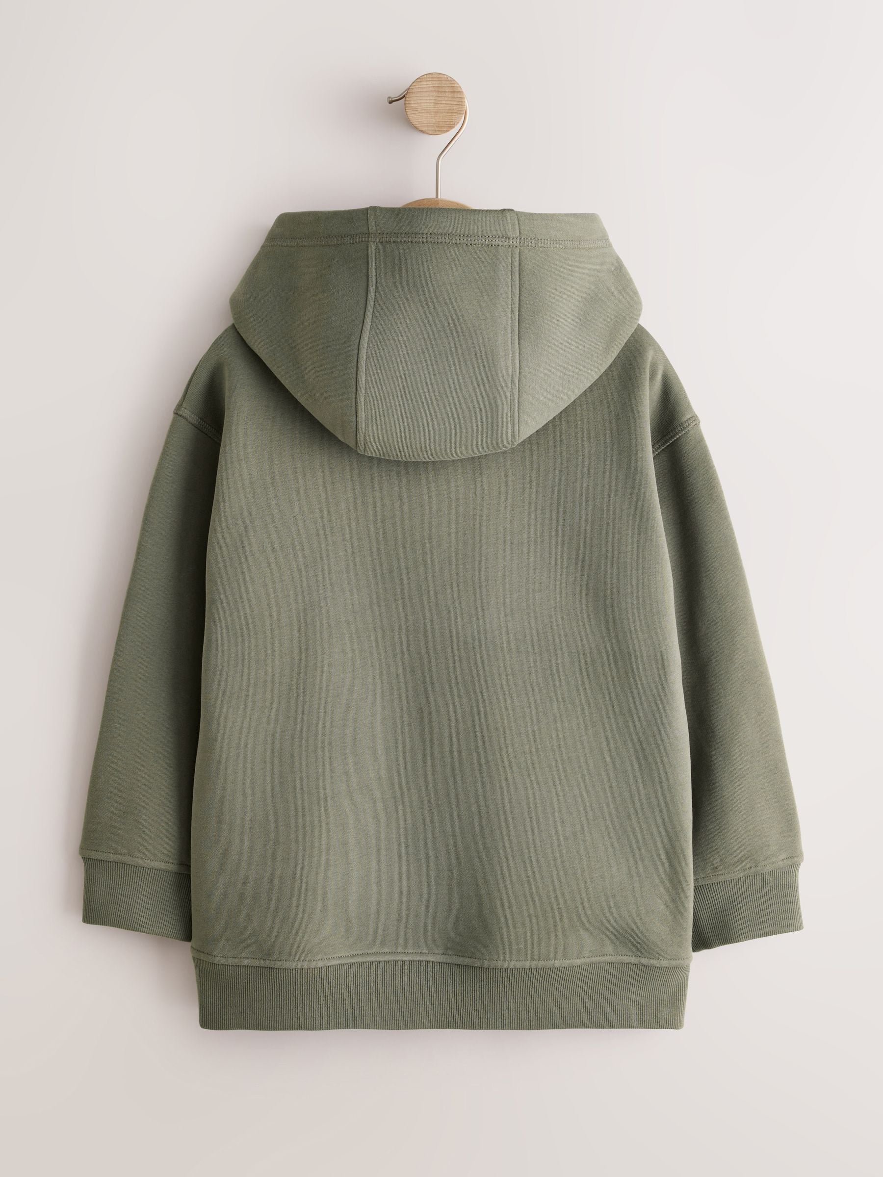 Dsiney Kidz - Khaki Green Skull Overhead Hoodie (3-16yrs) image 2