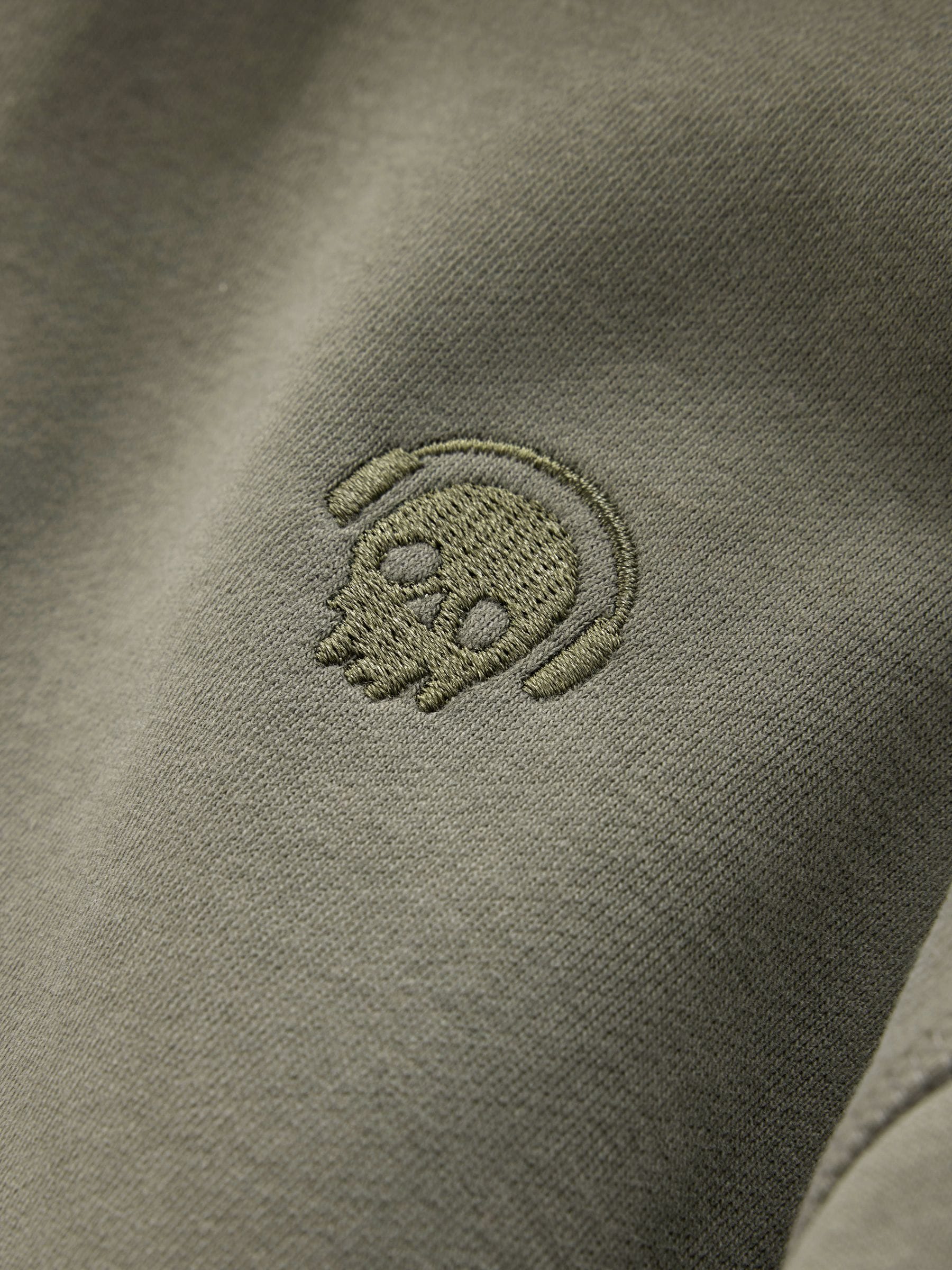 Dsiney Kidz - Khaki Green Skull Overhead Hoodie (3-16yrs) image 4