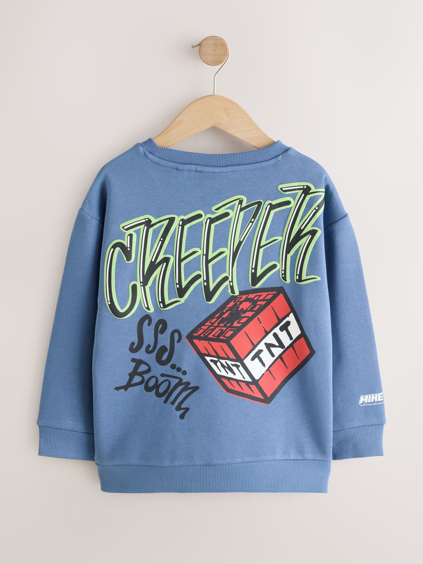 Dsiney Kidz - Blue Minecraft Crew Neck Sweater (3-16yrs) image 2