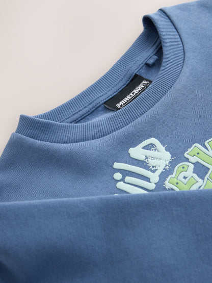 Dsiney Kidz - Blue Minecraft Crew Neck Sweater (3-16yrs) image 3