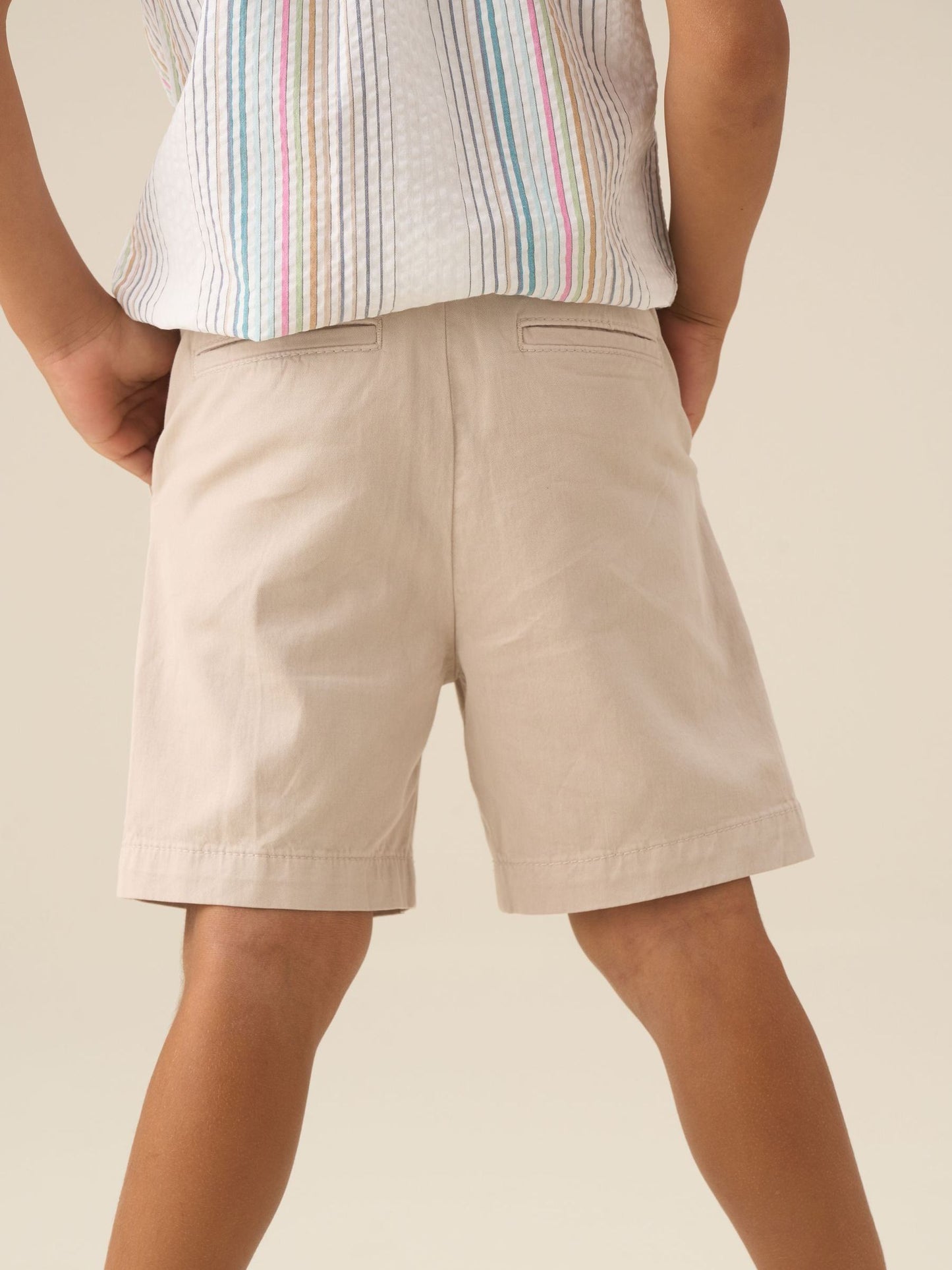 Dsiney Kidz - Angel & Rocket Cream Quinn Stone Chino Shorts image 3