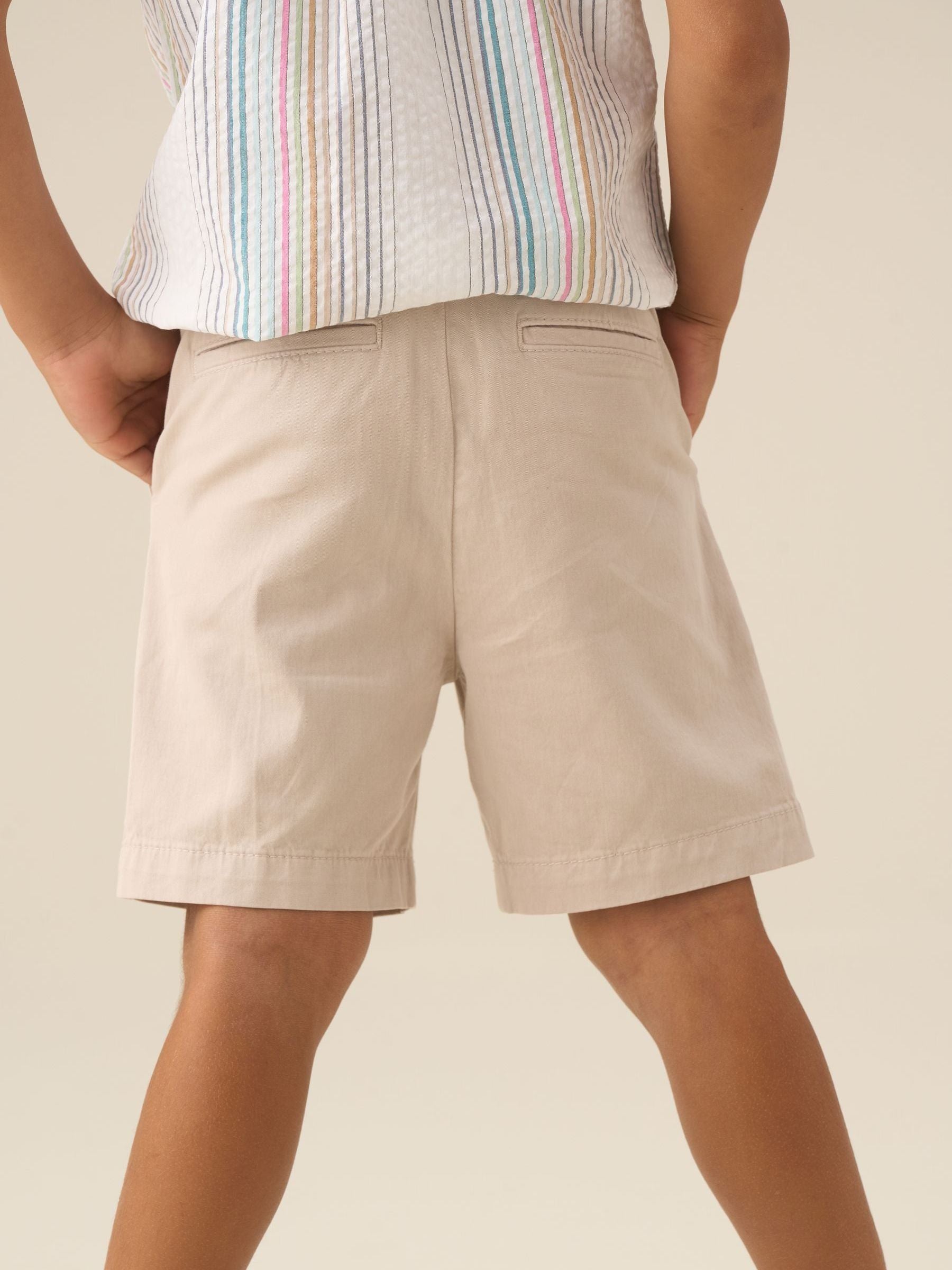 Dsiney Kidz - Angel & Rocket Cream Quinn Stone Chino Shorts image 3