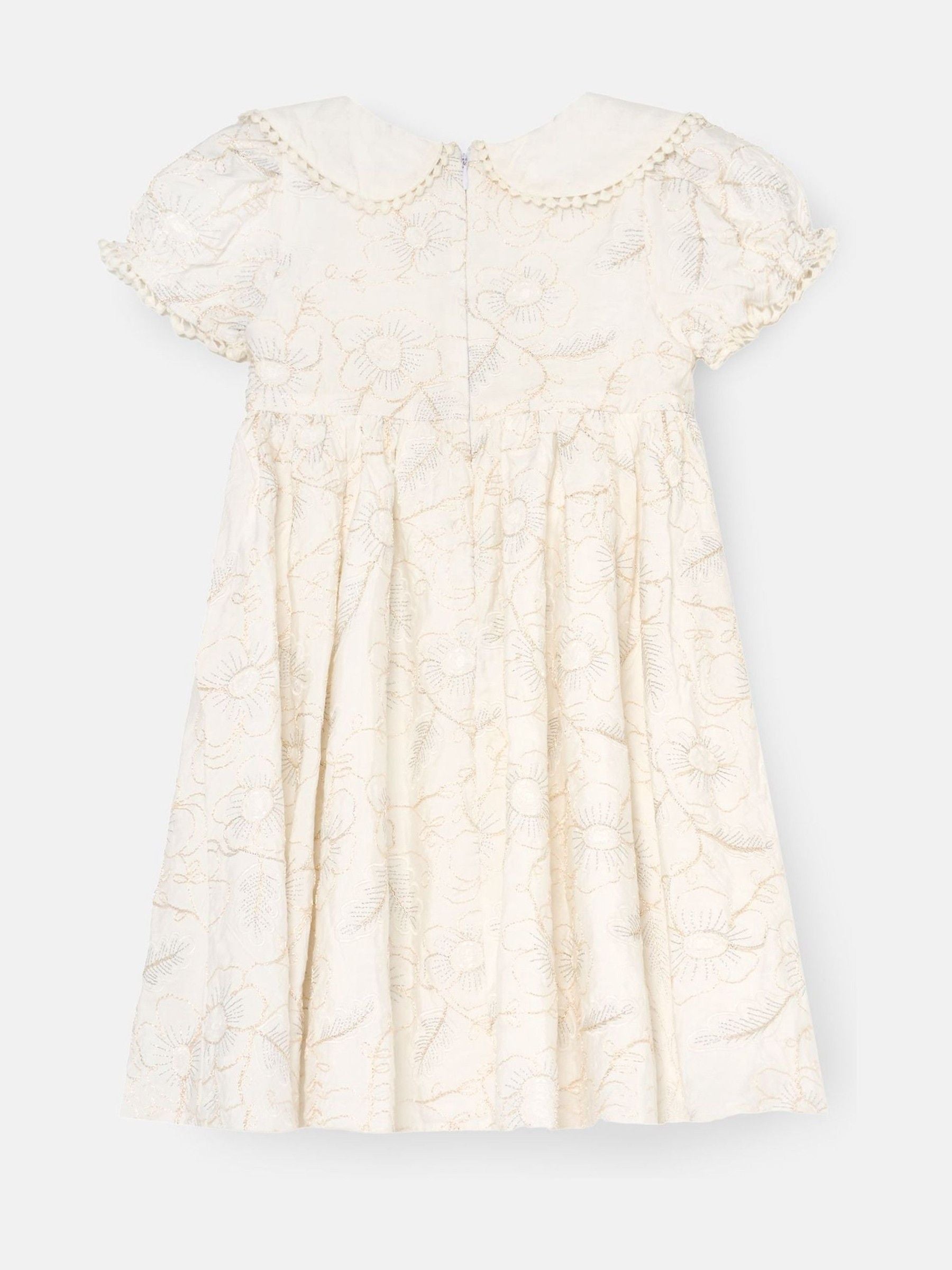 Angel & Rocket Natural Aurora Floral Embroidered Dress image 6