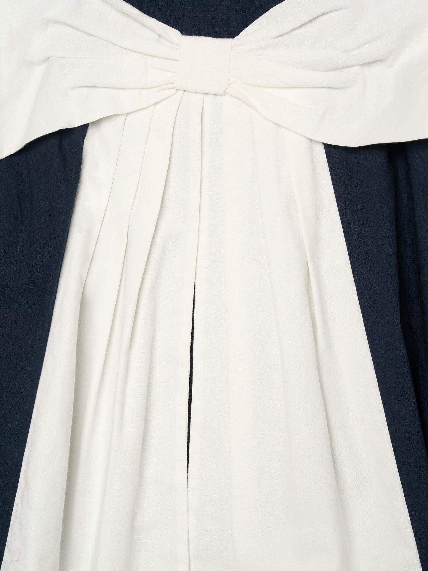 Angel & Rocket Blue Libby Navy Bow Front Dress image 8