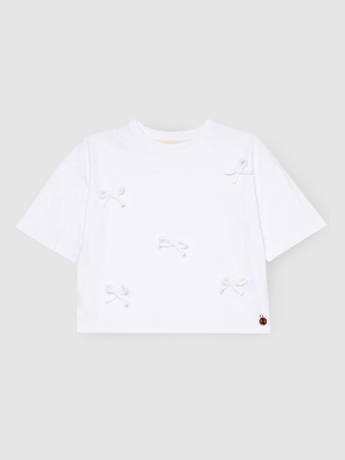 Dsiney Kidz - Angel & Rocket White Becca Bow T-Shirt image 5